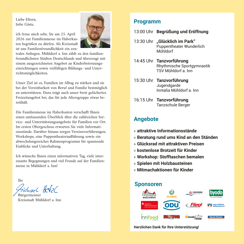 Flyer Familienmesse: Seite 2