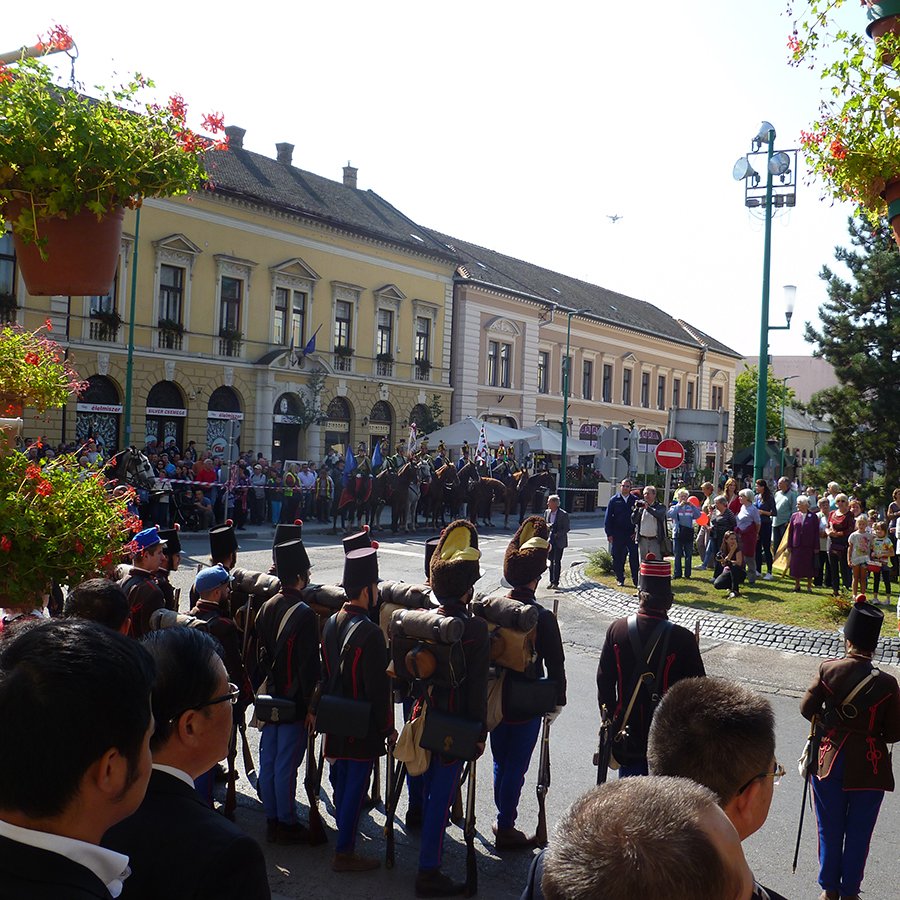 Städtepartnerschaft Cegléd: Vor Ort Besuch
